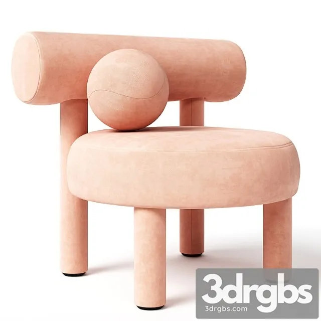 Baby Low Chair Gropius CS1 3D Model Free