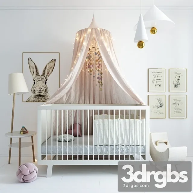 Baby Set 3D Model Free