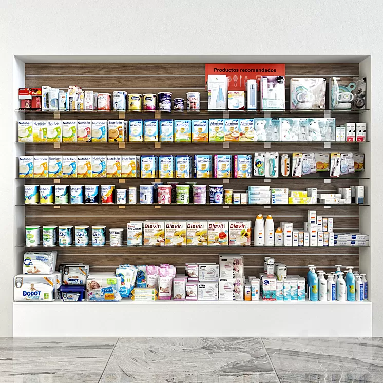 Baby shop 1 3D Model Free