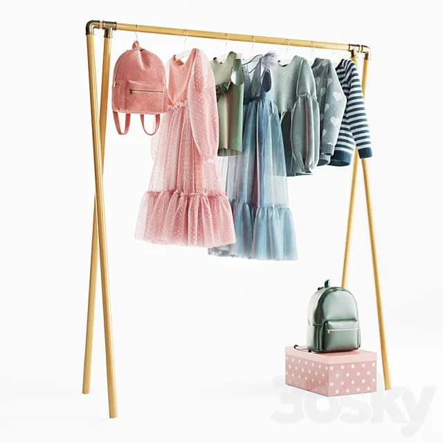 Baby_clothes_set 3DModel