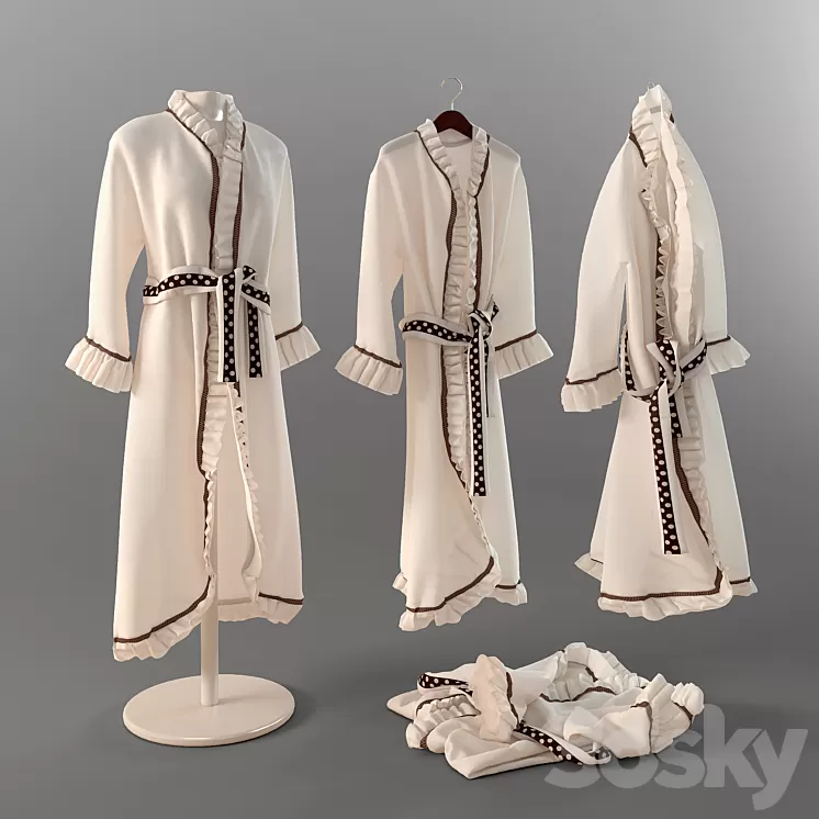 Babydoll / Peignoir 3D Model