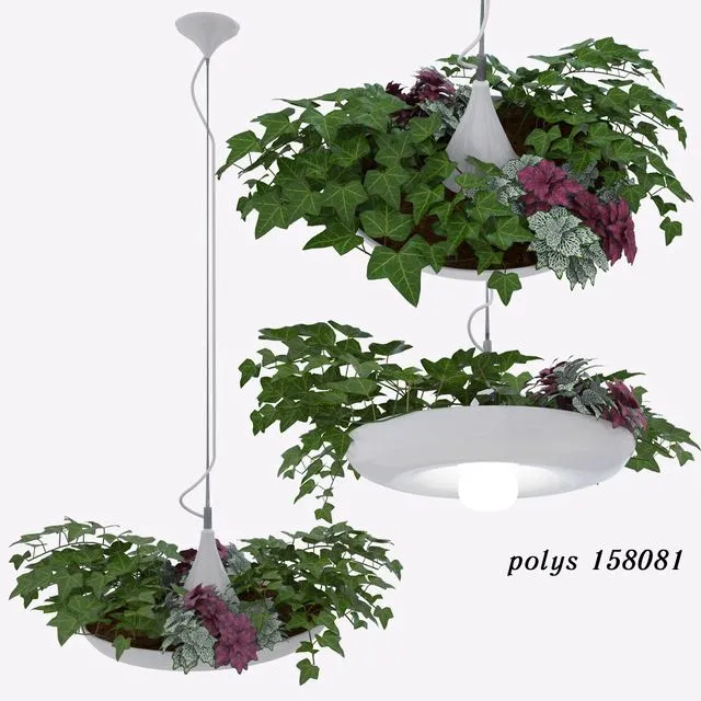 Babylon Plantable Lamp vol1 3D Model