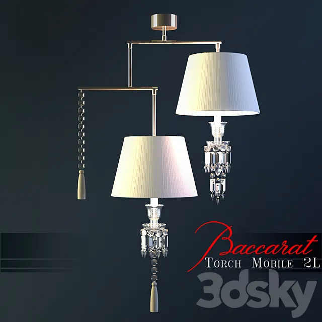 Baccarat-Torch Mobile 2L 3D Model