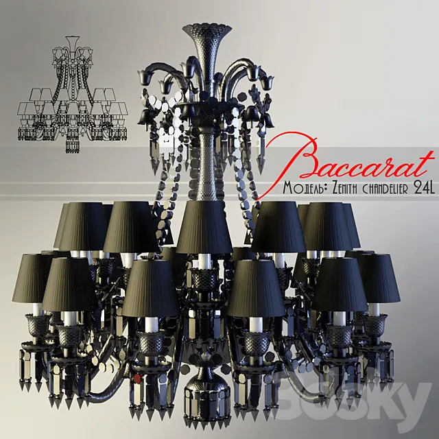 Baccarat - Zenith 24l 3D Model