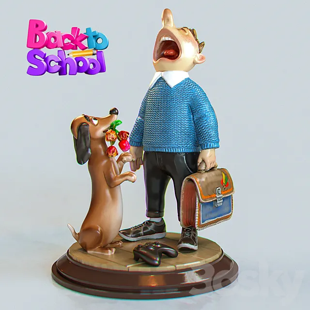 Back to school 3D Model