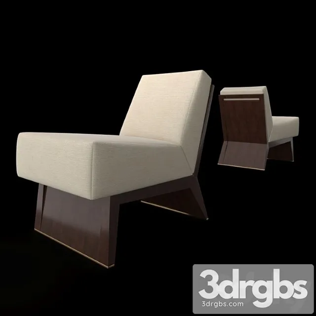 Backer Armchair 3D Model Free