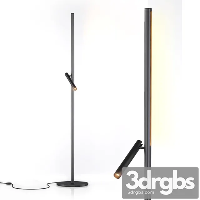 Backlight + floor lamp 3D Model Free