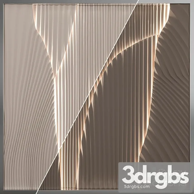 Backlit panel 3D Model Free
