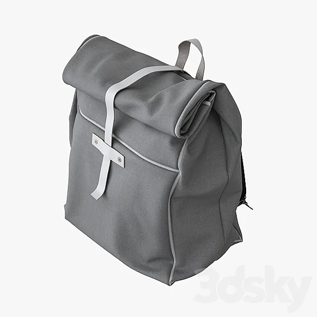 Backpack Canvas Bag 3DModel