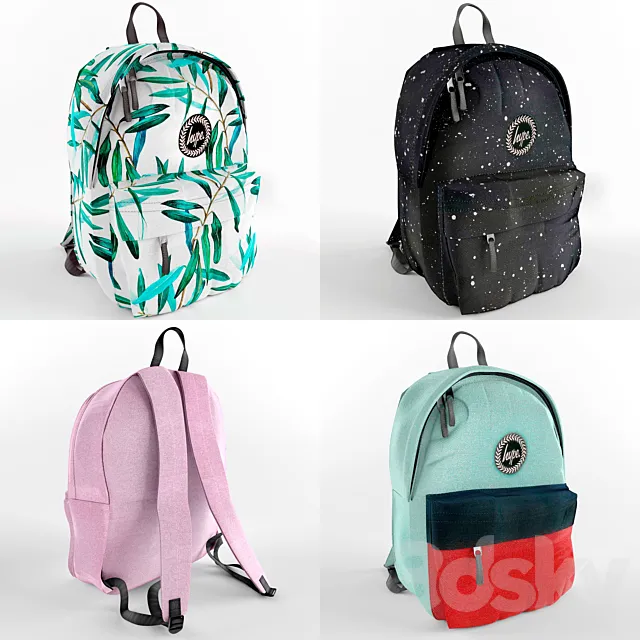 Backpack Hype 3D Model