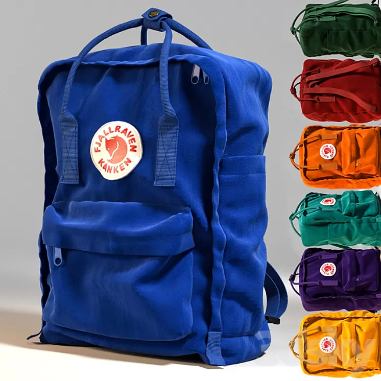 Backpack_FJALLRAVEN 3D Model