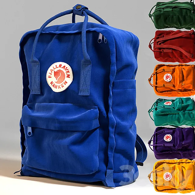 Backpack_FJALLRAVEN 3DModel