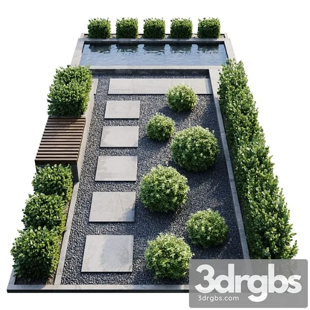Backyard 1 3D Model Download