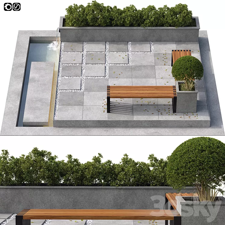 Backyard 3D Model