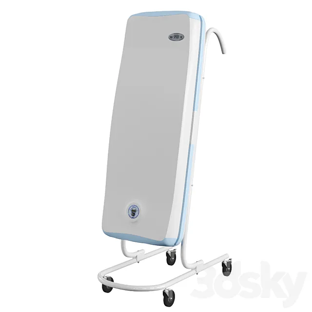 Bactericidal irradiator-recirculator DEZAR-4 (ORUBp-3-3-KRONT) 3DModel