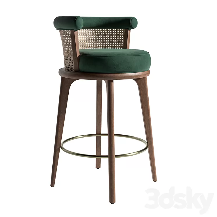 Badiola Counter Stool 3D Model Free