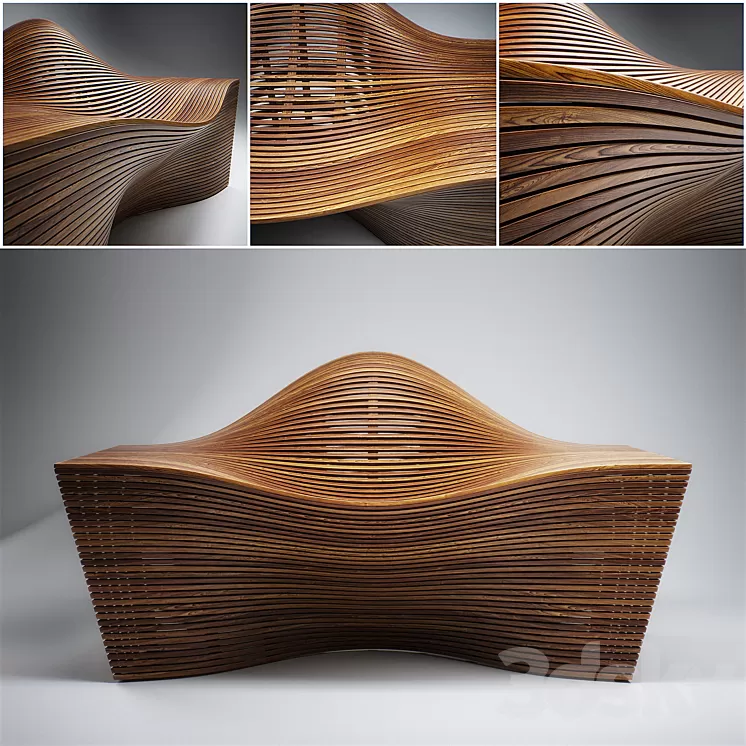 Bae Se Hwa - Steam Bench 12 3D Model