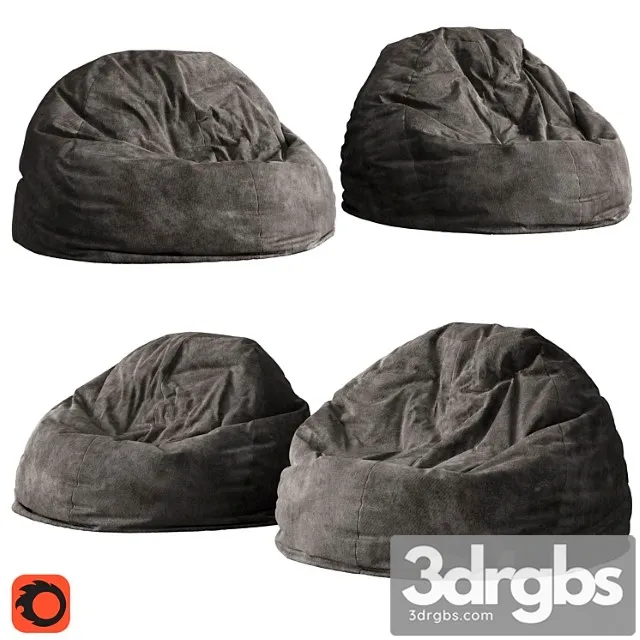 Bag chair 2 2 3D Model Free