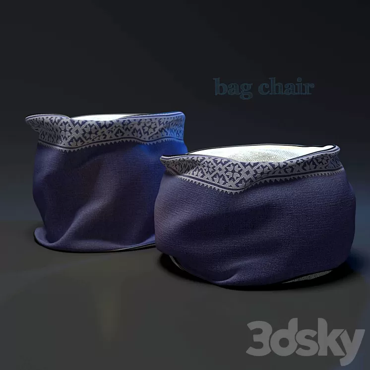bag chair 3D Model