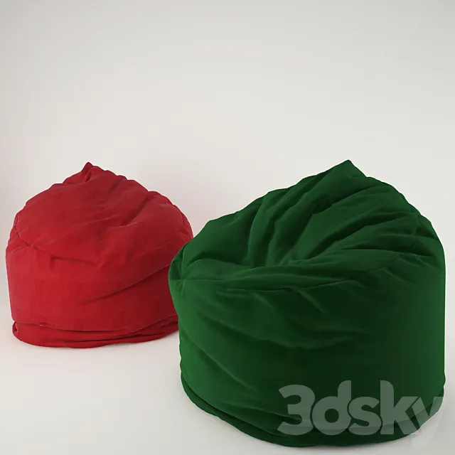 Bag chair 3DModel