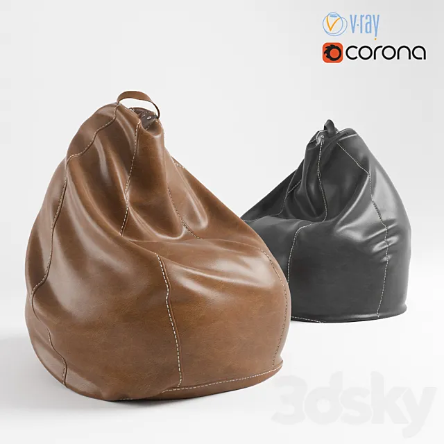Bag chair 3DModel