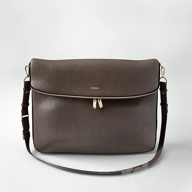 Bag Fossil Preston Brown 3D Model