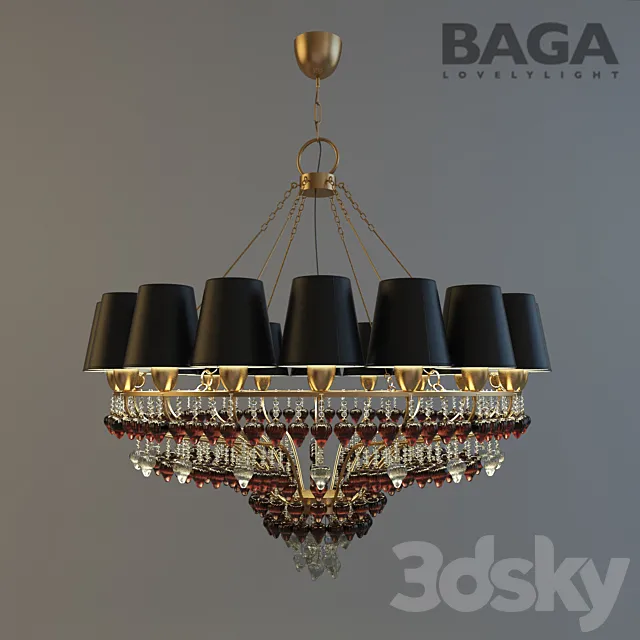BAGA Lovelylight Chandelier 3DModel