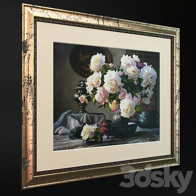 Baget for pictures or mirrors 3D Model