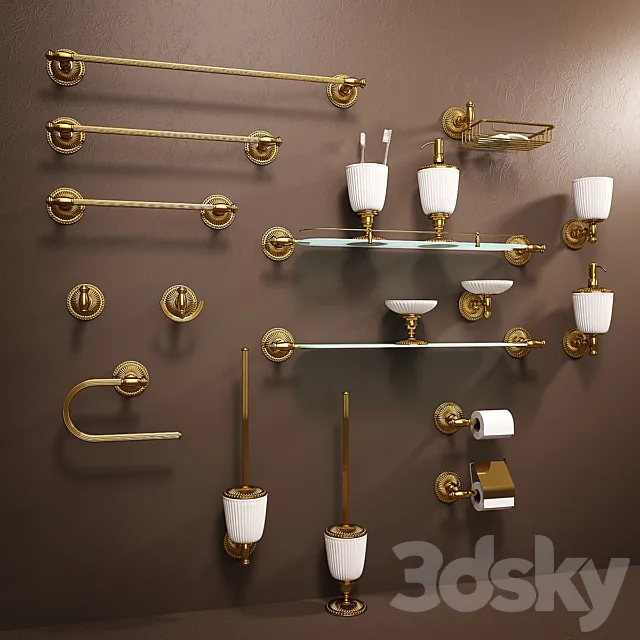 Bagno & associati Aida 3D Model