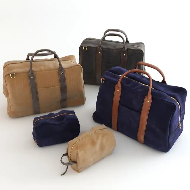 Bags Bridge and Burn 3D Model