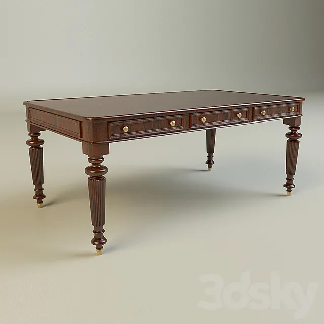 Baker 20-855-1 RegencyDesk 3D Model