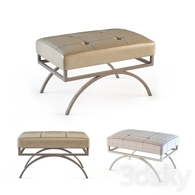 Baker-Arc bench 3D Model