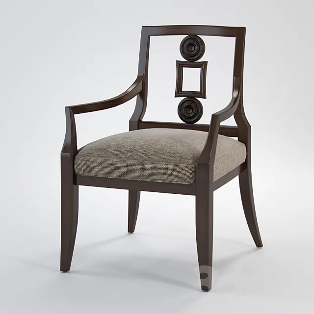 BAKER Barbara Barry 9147 VIENNA chair 3D Model