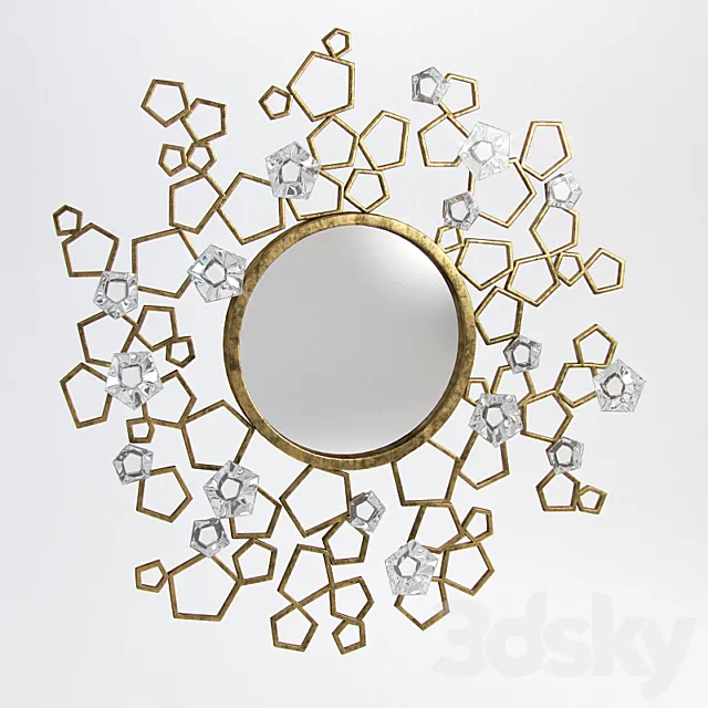 BAKER BLOSSOM 8612 mirror 3D Model