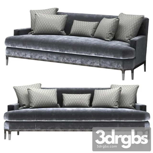 Baker Celestite Sofa 01 3D Model Free
