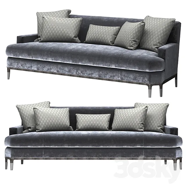 Baker CELESTITE SOFA No. 6179S JEAN-LOUIS DENIOT 3DModel