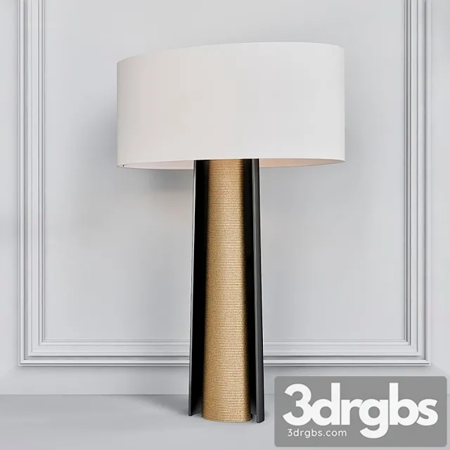 Baker cloak table lamp 3D Model Free