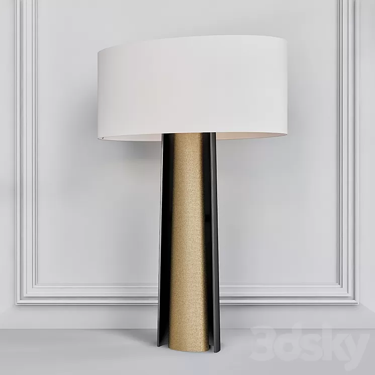 Baker Cloak table lamp