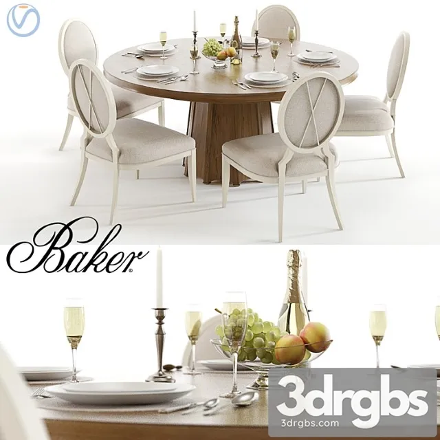 Baker encircle and x-back 2 3D Model Free