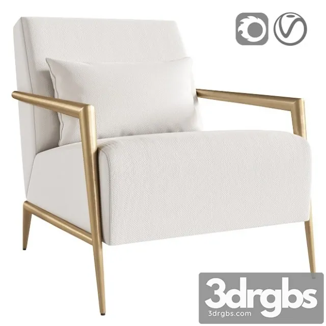 Baker Enzo Lounge Chair 3D Model Free