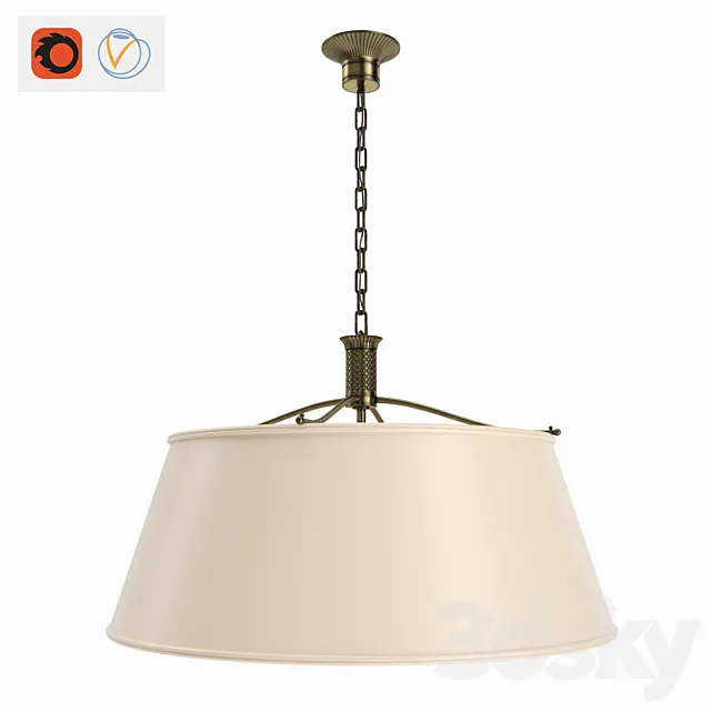 Baker furniture COURONNE CHANDELIER 3D Model