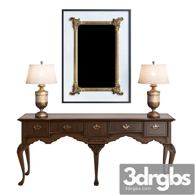 Baker Furniture Server Stately Homes 3D Model Free