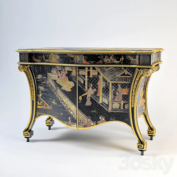 Baker Furniture the COMMODE No. 5270 3D Model Free