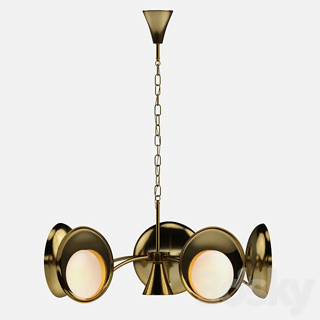 Baker IOLITE CHANDELIER 3DModel
