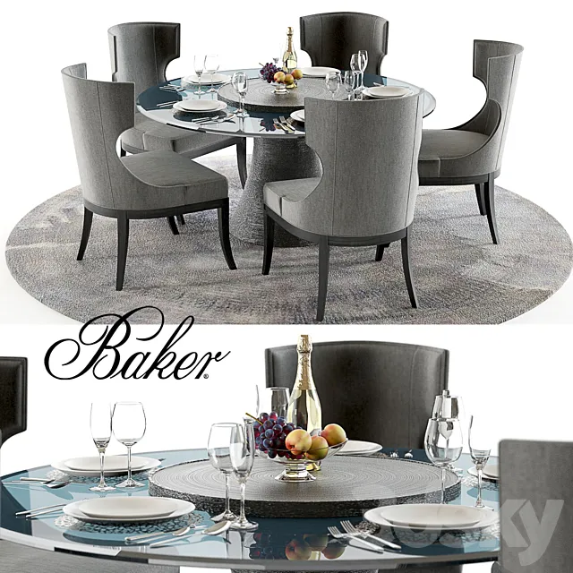 Baker Katoucha and Marat 3DModel