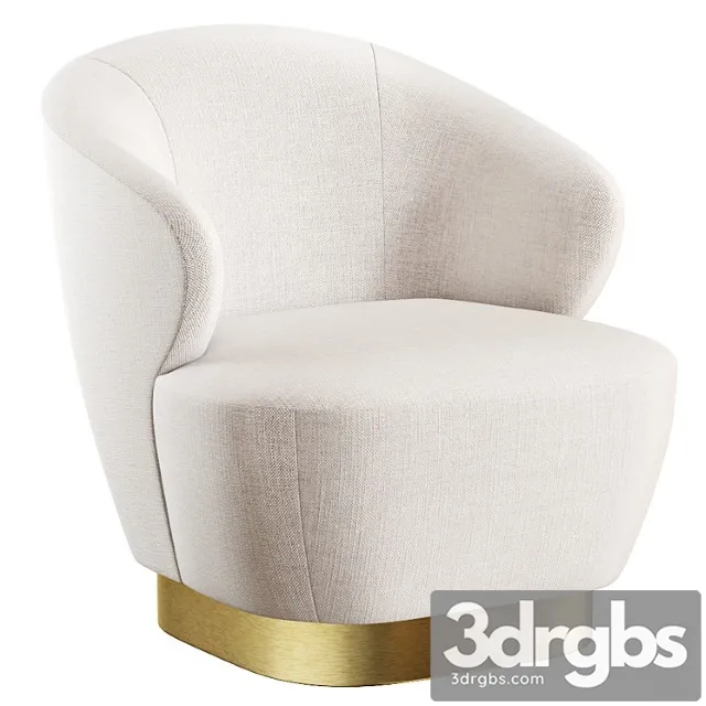 Baker Lambert Swivel Chair 3D Model Free