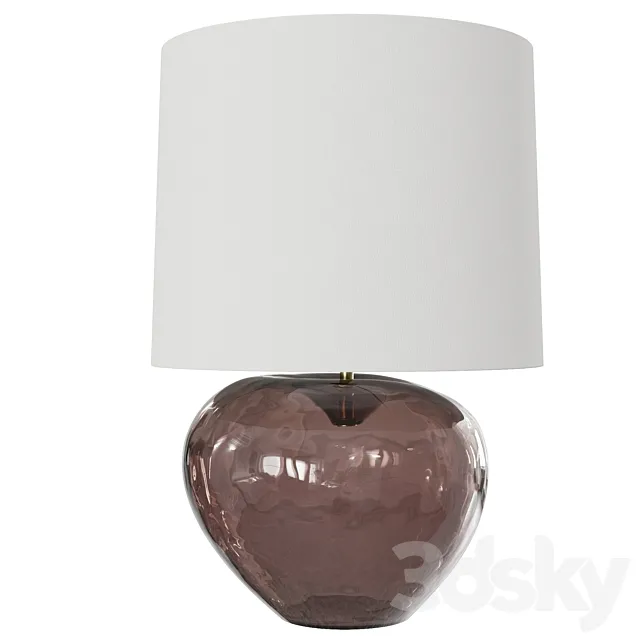 Baker magritte table lamp 3D Model