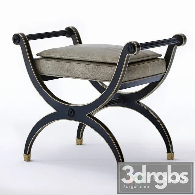 Baker Malcom Bench 3D Model Free