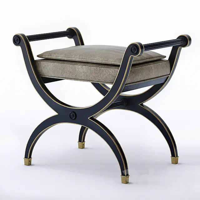 Baker Malcom Bench 3DModel