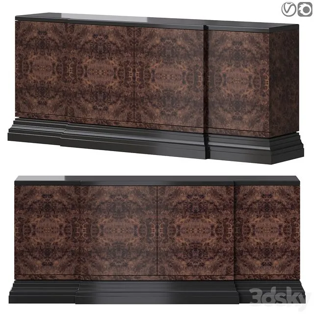 Baker Maximus Credenza 3D Model